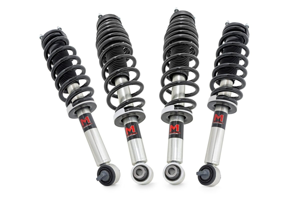 Ford Bronco Suspension Lift Kit - Front - Rough Country - M1 Lifted Struts - '21-'25
